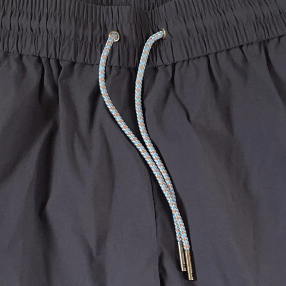 Women's Moosejaw Pull-On Drawstring Shorts‎ XL Charcoal Gray Nylon Athletic